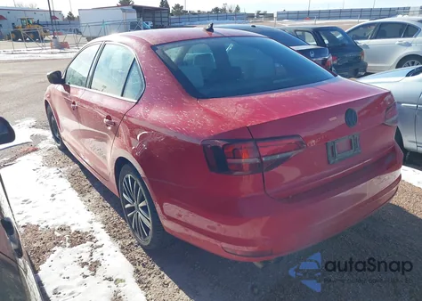 2016 Volkswagen Jetta 1.8T Sport из США, поврежденный, VIN 3VWD17AJ8GM274226